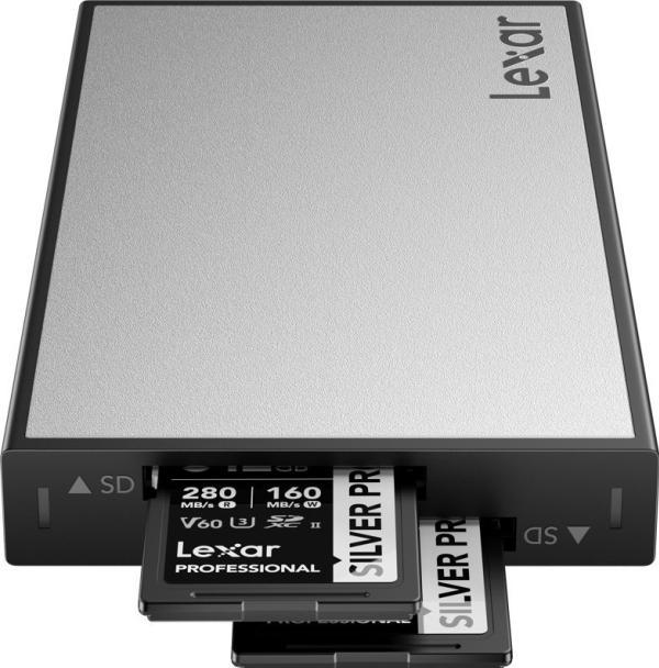 Lexar PRO Workflow SD Dual-Slot Reader (USB 3.2 Gen 2)