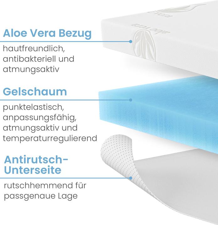 Produktbild Bestschlaf Gelschaum-Topper (90 x 190 cm)