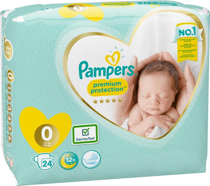 Produktbild Pampers New Baby Micro (Gr. 0, Tragepack, 24 Stück)