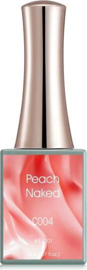 Nagellack24 Gellack Peach Naked C004 UV/LED (Peach Naked, UV-Gel Lack)