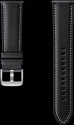 Produktbild Samsung Galaxy Watch 3 45 mm Leather Strap 22 mm - Black