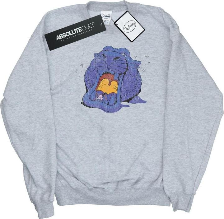 Disney Aladdin Cave Of Wonders Distressed Sweatshirt (S)