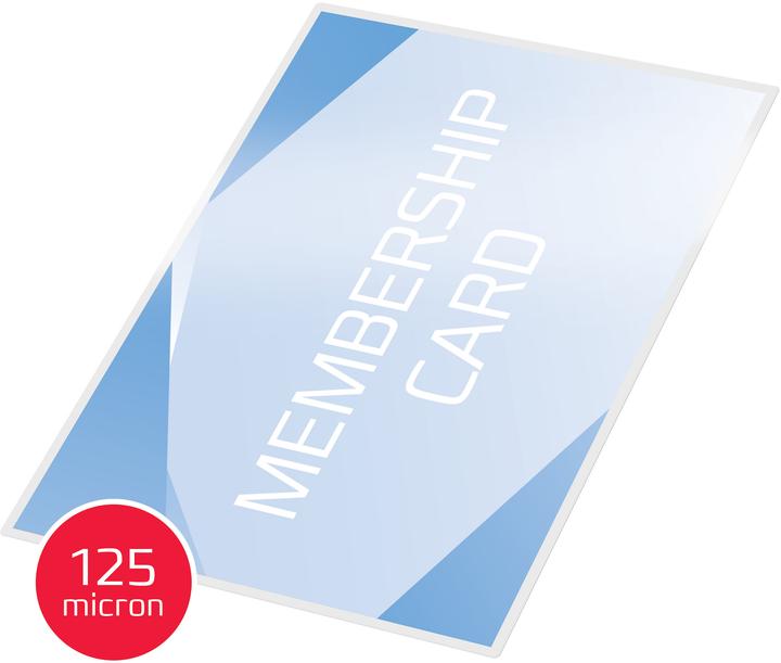 Produktbild GBC CARD POUCH - Heisslaminier-Folientaschen (A7, 100 Stück, 125 µm)