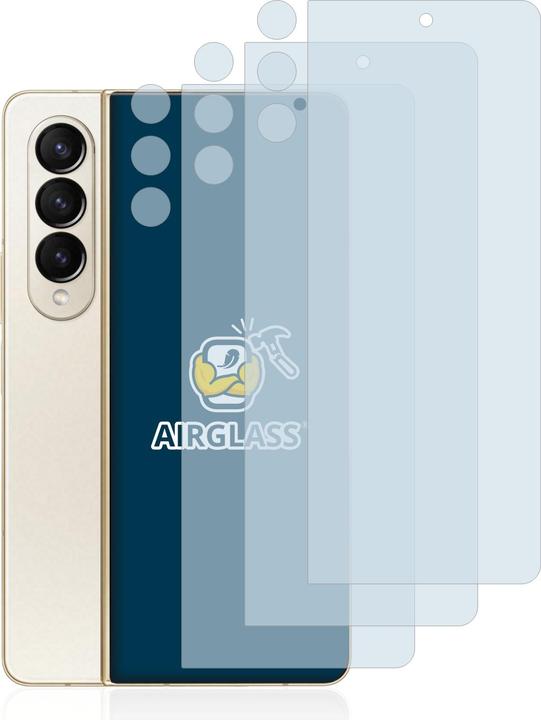 Produktbild BROTECT AirGlass Panzerglasfolie (3 Stück, Samsung Galaxy Z Fold4)