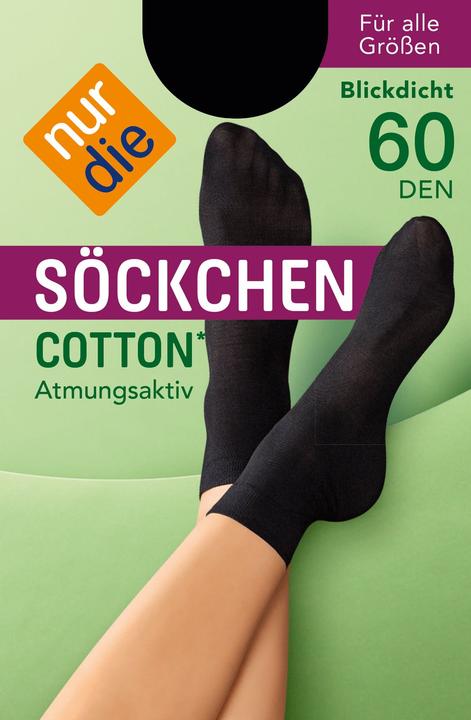 Immagine prodotto Nur Die Söckchen Cotton (Confezione singola, Taglia unica)