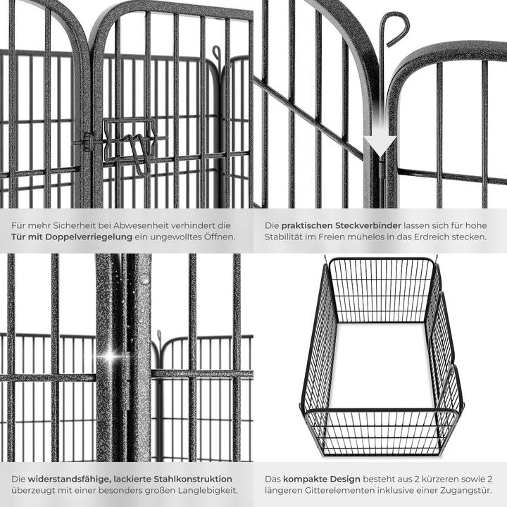 Actual product image tectake Puppy Playpen