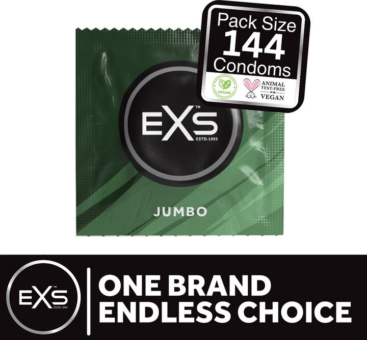 Productafbeelding EXS Jumbo condooms - 144 stuks (144 Pcs.)