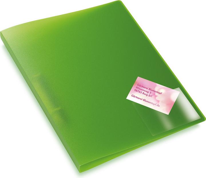 Produktbild HERMA Visitenkartentaschen (95 x 60 mm)