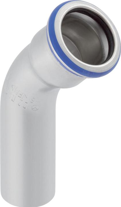 Actual product image Geberit Bøjn 45 Gr Rustf 76,1 MM - M/1 Muffe MA-Press. Kun M-bakker