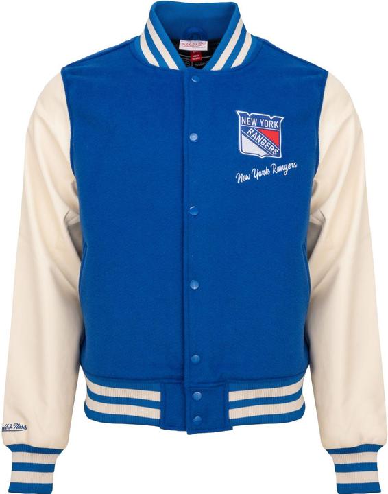 Mitchell & Ness M&N Legacy Varsity College Jacke - NHL New York Rangers - M (M)
