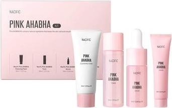 Immagine prodotto Nacific Kit rosa per la cura della pelle AHA BHA in formato da viaggio