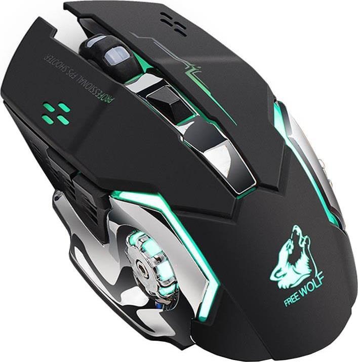 Actual product image JTI X8 Wireless 2.4 GHz gaming mouse with LED lighting (Wireless)