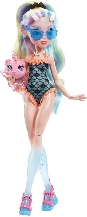 Productafbeelding Monster High Lagoona blauwe pop met huisdier en accessoires