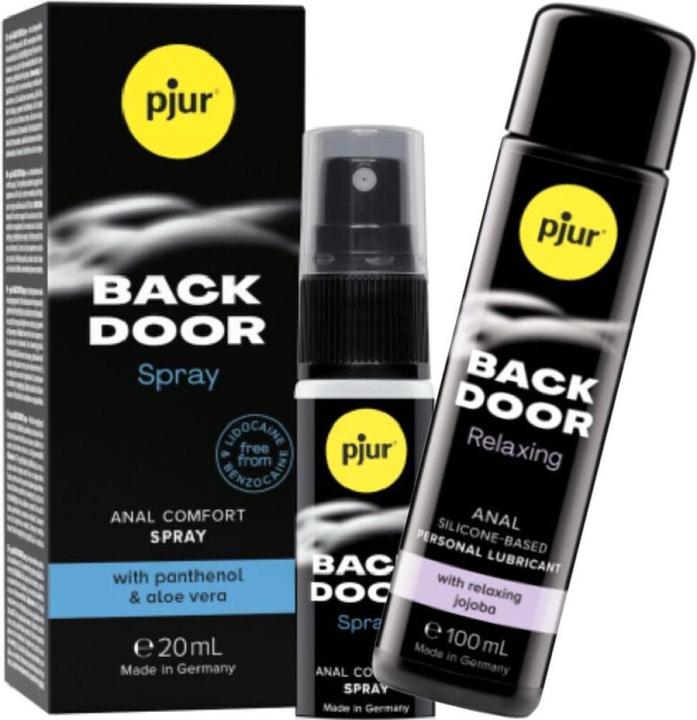 Productafbeelding Pjur Achterdeur Set Anaal Glijmiddel En Spray (120 ml)
