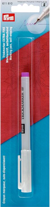Produktbild Prym Trick-Marker extrafein, selbstlöschend, violett Karte