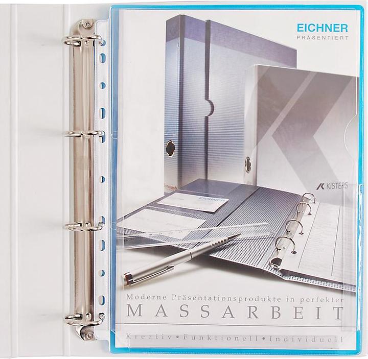 Eichner 10 document envelope expandable pocket transparent (A4, 10 x)