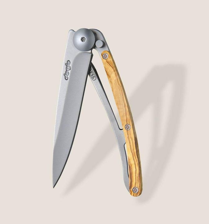 Image du produit Deejo Couteau de poche en bois d'olivier 27g (8 cm)