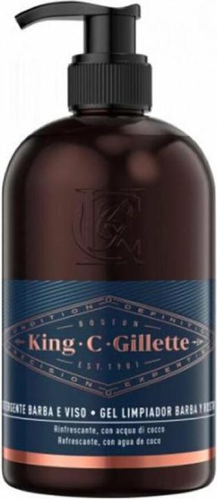 Actual product image Gillette KING beard & face wash gel 150 ml (350 ml)