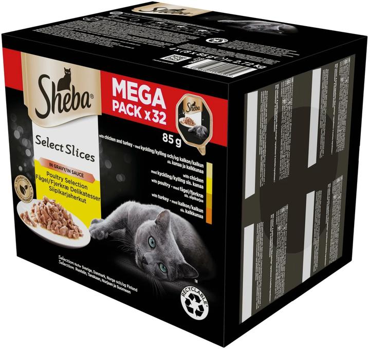 Sheba Selection (Adult, 32 Stk., 2720 g)