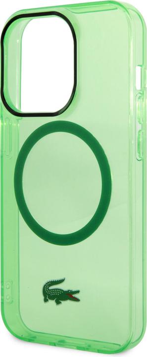 Immagine prodotto Lacoste LCHMP14XULON Custodia rigida iPhone 14 Pro Max 6,7" zielony/verde trasparente MagSafe (Apple iPhone 14 Pro Max)