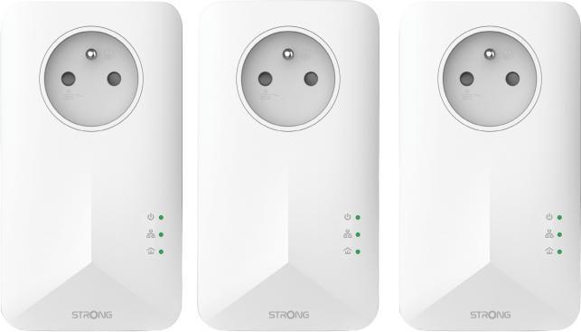 Image du produit Strong POWERL1000TRIFRV2 (1000Mbps) - Pack de 3 (1000 Mbit/s)