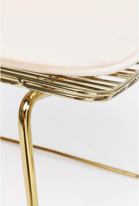 Produktbild Designlife Stuhl Solo Creme Gold