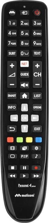 Meliconi Gumbody Personal 4 plus IR Wireless TV Remote Control Buttons (Boutons de télécommande TV sans fil) (Télécommande universelle)