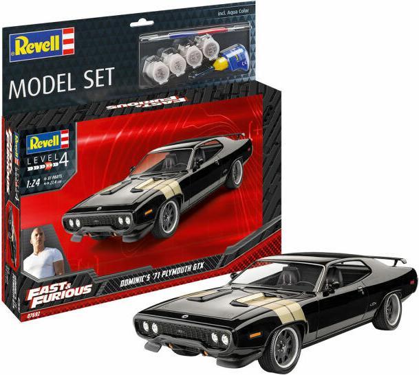 Immagine prodotto Revell Set di modelli FF Dominics 1971 Plymouth GTX