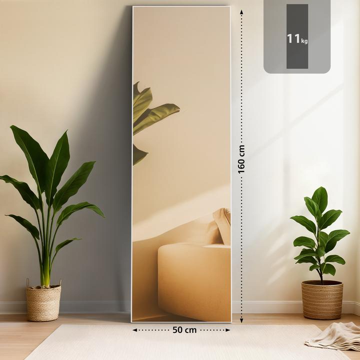 Produktbild CLP Spiegel Benicia Standspiegel und Wandspiegel in einem (160 x 50 cm)