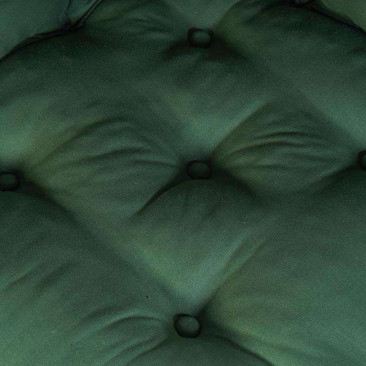 Produktbild VidaXL Modularer Pouf 4er Set Grüner Stoff