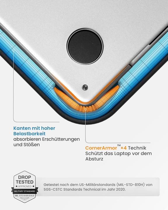 Produktbild tomtoc Tragbare Laptop-Hülle (16", Apple, ASUS, Lenovo, Dell)