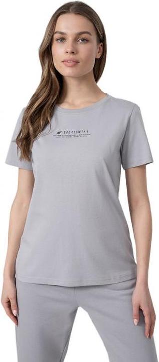 Immagine prodotto 4F Maglietta da donna grigio chiaro H4Z22 TSD019 27S (XL) (XL)