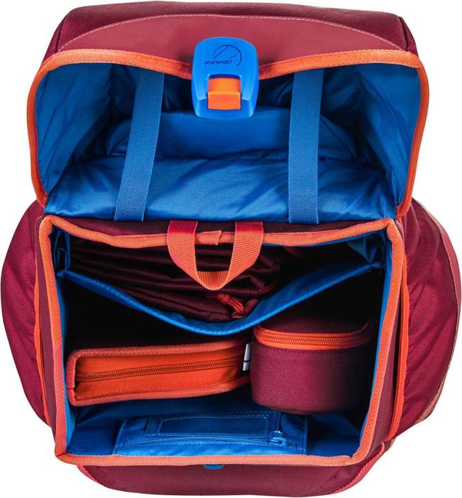 Actual product image finkid BUDDY CLASSIC 4-piece satchel set beet /chil (20 l)
