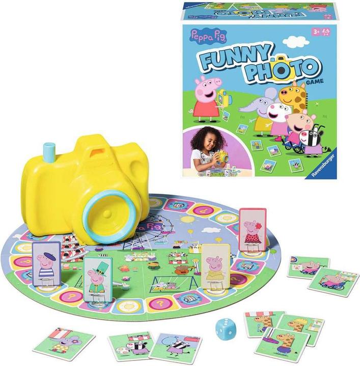 Actual product image Ravensburger Peppa Pig Funny Photo Game,d/f/i (German, Spanish, French, Italian, Icelandic, Portuguese, English)