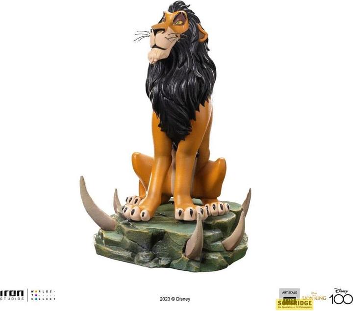 Immagine prodotto Iron Studios Statuetta del Re Leone 1/10 Art Scale Scar Regular 16 cm