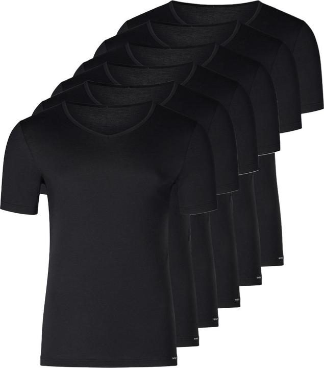Image du produit Skiny Lot de 6 Maillot de corps / Chemise à manches courtes Maillot de corps / Chemise à manches courtes (M)