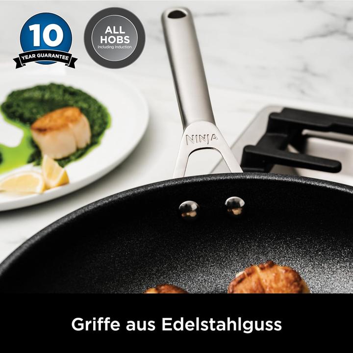 Produktbild Ninja NIA Topf-u.Pfannenset 5t.Z.ES (24 cm, Pfannenset + Topfset, Edelstahl)