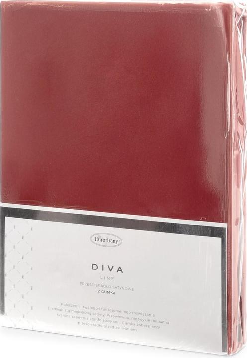 Image du produit Eurofirany DIVA LINE DINA Drap en satin de coton avec élastique 100 x 200 x 25 cm (100 x 200 cm)