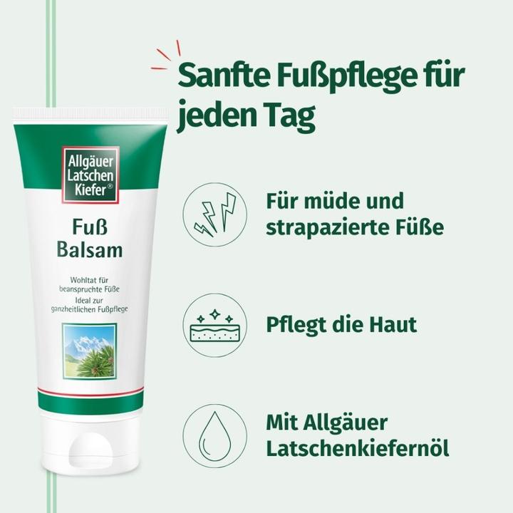 Etichetta energetica Allgäuer Balsamo per i piedi (Crema piedi e gel piedi, 100 ml)