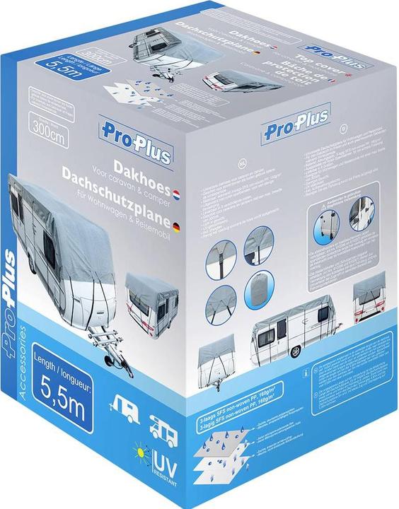 Actual product image ProPlus Caravan and motorhome roof protection tarpaulin