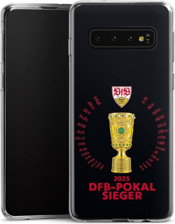 Produktbild DeinDesign Slim Case für Samsung Galaxy S10 Silikon Hülle Ultra Dünn Handyhülle Offizielles Lizenzprodukt (Samsung Galaxy S10)