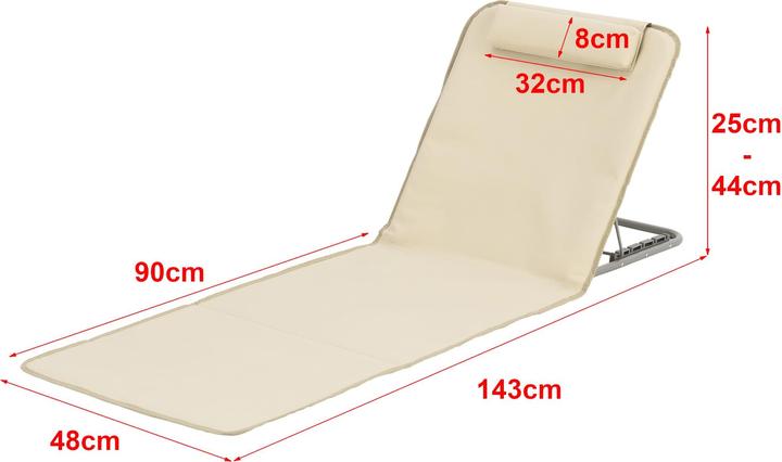 Immagine prodotto En.Casa Tappeto da spiaggia (48 cm)