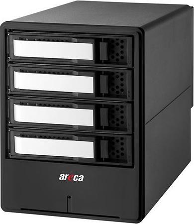 Image du produit Areca Thunderbolt 3 USB 3.2 Gen2 Raid Storage ARC-8050t3u-4A alimentation ext.