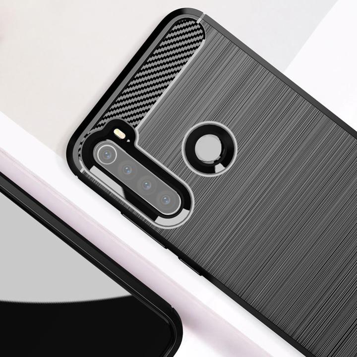 Productafbeelding Partner Telecom Other OEM CARBON case for XIAOMI Redmi Note 8T black (Xiaomi Redmi Note 8T)