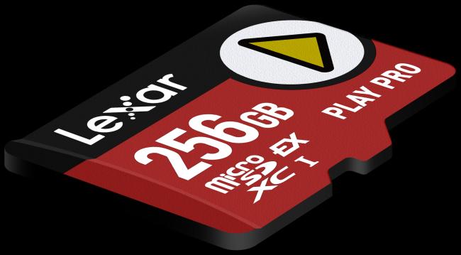 Produktbild Lexar microSD Express 7.1 PLAY Pro 256GB up to R900/W600MB/s Write (104MB/s with UHS-I) (256 GB, microSD Express, UHS-I)