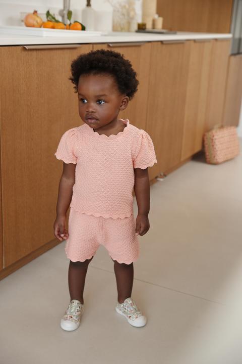 Immagine prodotto Vertbaudet Baby Strick-Set: Pullover & Shorts Oeko-Tex (68)
