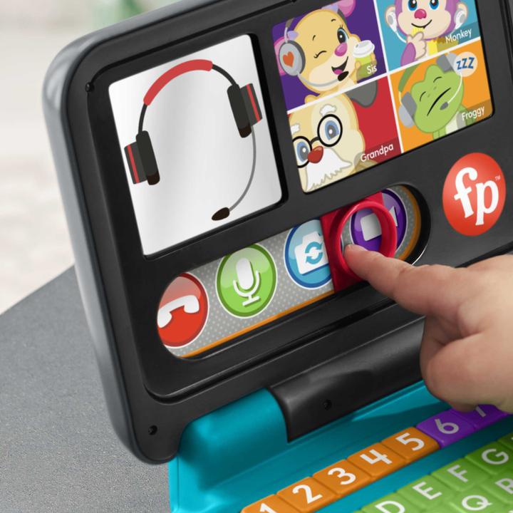 Productafbeelding Fisher-Price Leerplezier Laptop voor thuis (Italiaans)