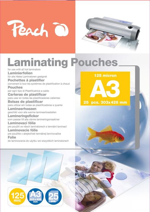 Image du produit Peach Ppr525-01 (A3, 25 pièce(s), 125 µm)
