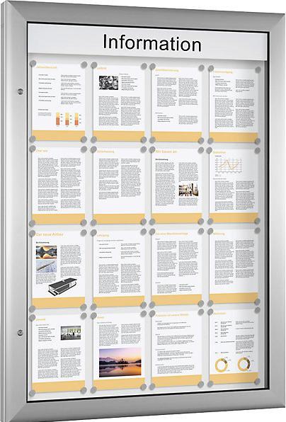 Produktbild Schaar-Design Schaukasten (Wandtafel, 102.5 x 138 cm)