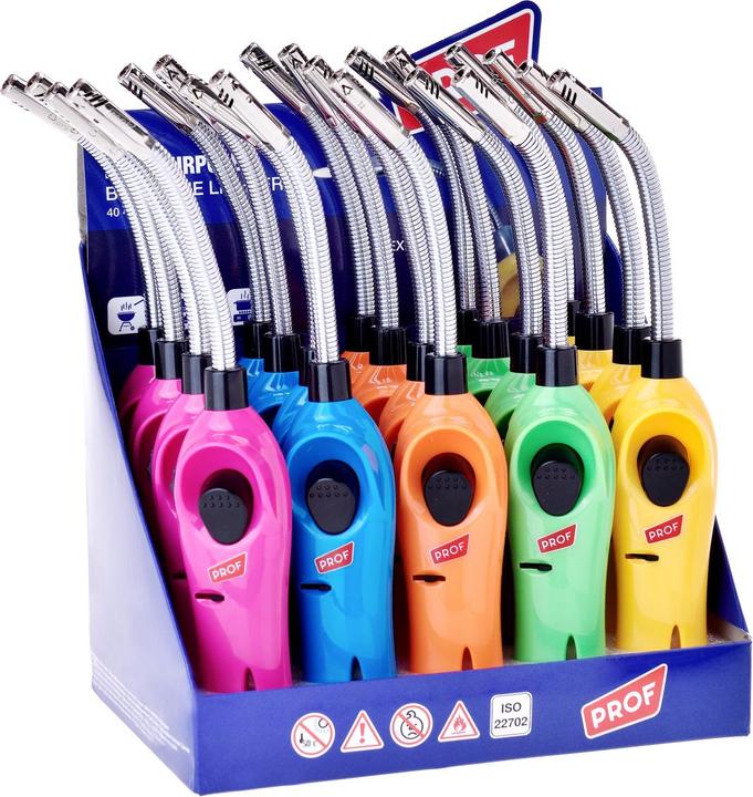 Blaser + Trösch Feuerzeug Flex, nachfüllbar (Display 20 Stk)